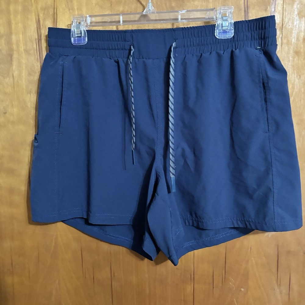 Pacific Trail Ladies Blue Nights Drawstring Shorts with Pockets size L